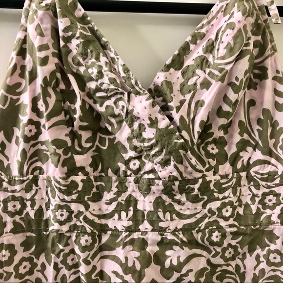TOMMY BAHAMA Pink Green Floral Halter Dress, Sz 2 💕💕 - Picture 2 of 7